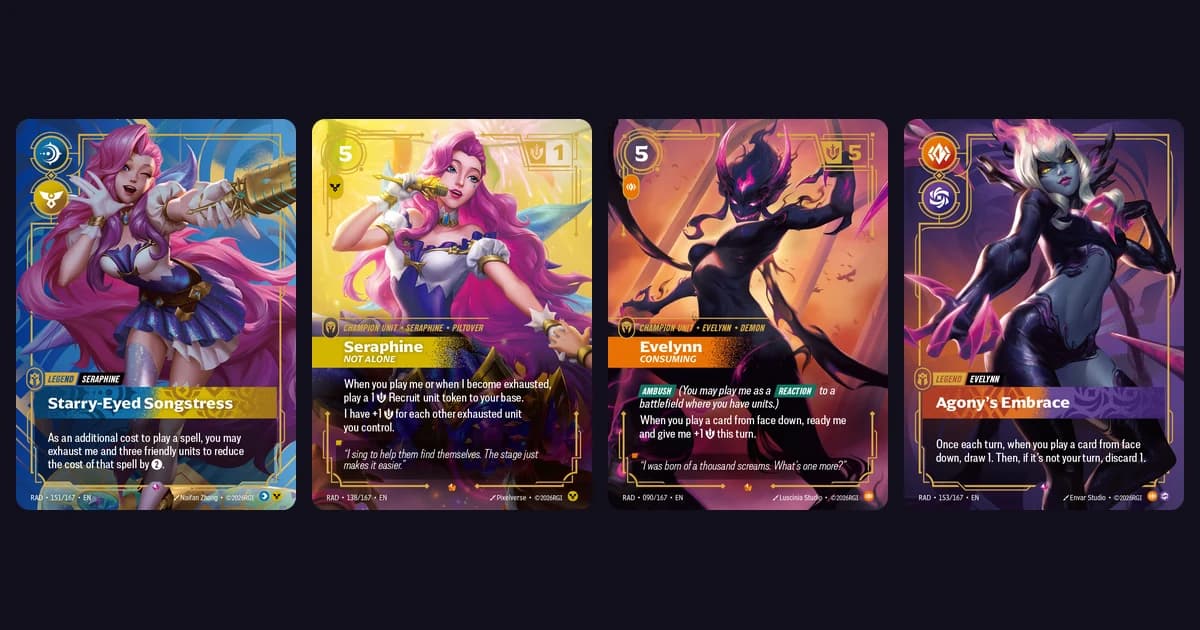 Preview: Riftbound Evelynn vs Seraphine: Which Showdown Deck to Play (Guides)
